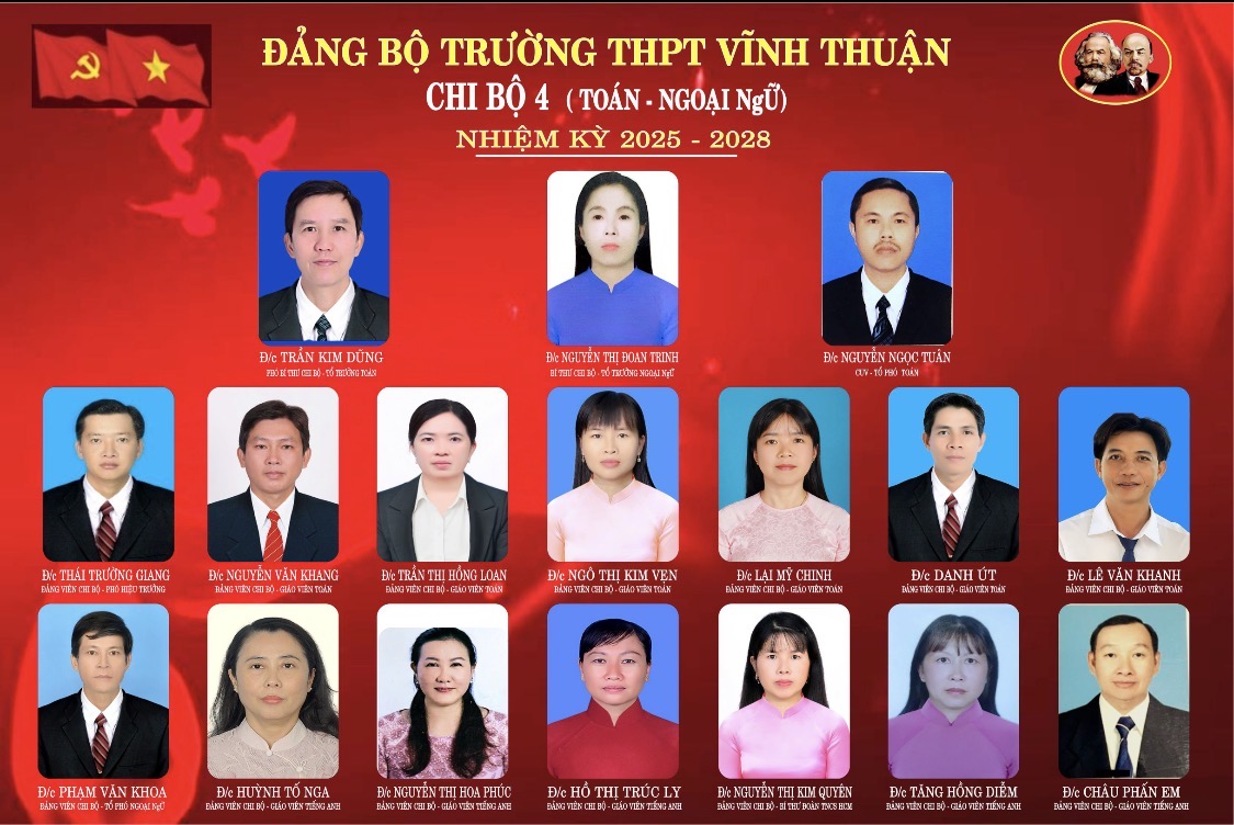 Chi bộ 4 ( Ngoại Ngữ - Toán)